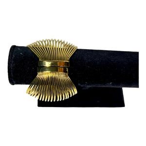 Gold Color‎ Hinged Bracelet